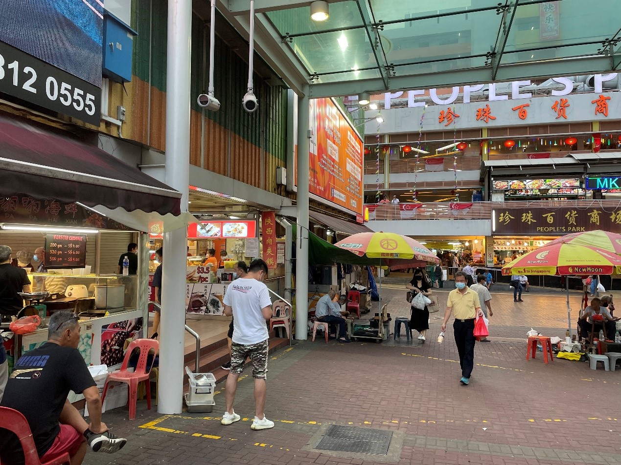 12新加坡的唐人街牛车水